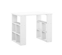 Vicco Scrivania con ripiani Arwen, Bianco, 90 x 60 cm