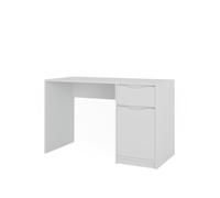 Vicco Scrivania Ruben, Bianco, 120 x 55 cm | con cassetto, combinabile con altri mobili della serie Ruben