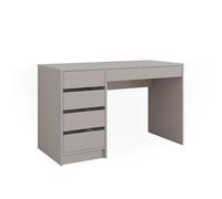 Vicco Scrivania Sherry, Cachemire, 55 x 120 cm con cassetti