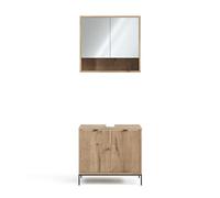 Vicco Set di mobili da bagno Eliza, Quercia vichinga, 70 cm