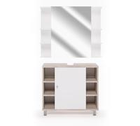 Vicco set mobili bagno Fynn, Sonoma, 2 parti