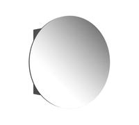 Vicco Specchio contenitore bagno Loki, Antracite, 70 x 70 cm con 2 scomparti