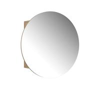 Vicco Specchio contenitore bagno Loki, Quercia dorata, 70 x 70 cm con 2 scomparti