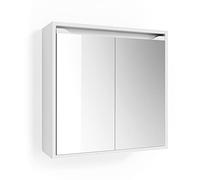Vicco Specchio contenitore bagno Ruben, Bianco, 60 x 60 cm, per la conservazione in bagno, compatibile con Ruben Collection