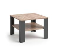 Vicco Tavolino da salotto Homer, Antracite, 60 x 60 cm