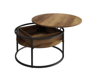 Vicco Tavolino da salotto Marlo, Legno, 77 x 77 cm