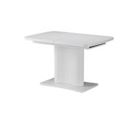 Vicco tavolo da pranzo allungabile Fenaro, Bianco, 120-160 x 80 cm