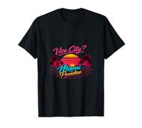 Vice City Miami Paradise - Palm Pride in Stile retrò Maglietta