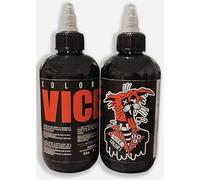 Vice Colors Vicious Black - Inchiostro da disegno, la scelta del tatuatore per lavori neri pesanti e disegni neri solidi - 250 ml