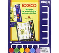 Vicens Vives - SOPORTE Logico Primo - Juegos Educativos 3 a 6 años - Base educativa infantil para utilizar con las fichas de aprendizaje NO incluidas