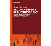 Vicente Dobroruka Second Temple Pseudepigraphy (Copertina rigida)