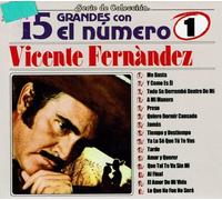 Vicente Fernández 15 Grandes Con El Numero 1 (CD)
