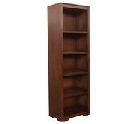 Vicentini arreda LIBRERIA MALAGA IN LEGNO ARTE POVERA 5 VANI IN VARIE COLORAZIONI (NOCE SCURO)