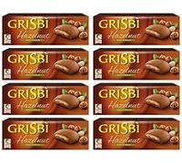 " Matilde Vicenzi " GRISBI' biscotti al cacao con crema alla nocciola 6 X 150g
