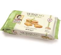 Matilde Vicenzi - Savoiardi Vicenzovo, Senza Lattosio e Senza Glutine, Biscotti Tradizionali, Semplici e Leggeri, Realizzati con il 26% di Uova Fresche, Zucchero e Farina, Confezione da 125gr