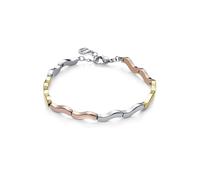 Viceroy Bracciale 75364P01019 acciaio inossidabile tricolore da donna