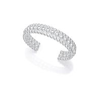 Viceroy Bracciale Fashion Donna 14318P01000 - Acciaio placcato argento 999, design a sfere, collezione Laura Escanes