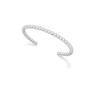 Viceroy Bracciale Fashion Donna 14319P01000 - Acciaio placcato argento 999, design a sfere sottili, collezione Laura Scanes