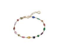 Viceroy Bracciale Giocoso Placcato Oro Con Zirconi Colorati Elegante 1342P100-39 - Bracciale