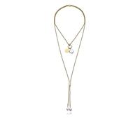 Viceroy Collana Fashion Donna 14344C01012 - Acciaio IP dorato con madreperla naturale | Collana lunga 125 cm elegante e sofisticata