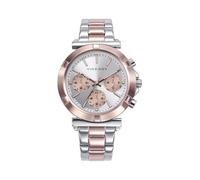 Viceroy Orologio da Donna Analogico in Acciaio - 38 mm - Movimento al Quarzo - Quadrante Multicolore - Rivestimento Ionico Rosa - Impermeabile 5 ATM - Collezione Chic - 401310-07