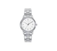 Viceroy Orologio da ragazza in acciaio e quadrante bianco con bracciale in corda regalo 401286-04
