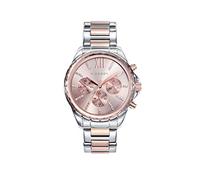 Viceroy Orologio da Donna Analogico in Acciaio - 36 mm - Movimento al Quarzo - Quadrante Rosa con Zirconi - Impermeabile 5 ATM - Collezione Chic - 40930-73