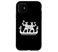 Vichinghi Boot See you in Walhalla Mitologia nordica Custodia per iPhone 11
