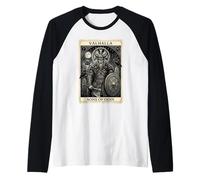 Vichinghi Figli di Odino Norreno Warrior Valhalla Odin Tarocchi Maglia con Maniche Raglan