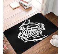 Vichinghi Mitologia Norrena Odino Wolf Tappeto Ingresso Casa Resistente Zerbino Di Benvenuto Antisporco Tappeti D'Ingresso Per Balcone Terrazzo Interno 40X60 Cm