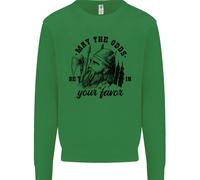 Vichingo Che La Fortuna Sia A Tuo Favore Felpa Per Bambini