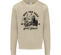 Vichingo Che La Fortuna Sia A Tuo Favore Uomo Felpa Maglione