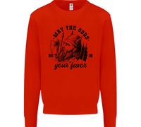 Vichingo Che La Fortuna Sia A Tuo Favore Uomo Felpa Maglione