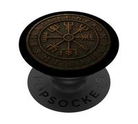 Vichingo Vegvisir Viking Celti Germani Valhalla Bussola PopSockets PopGrip Adesivo