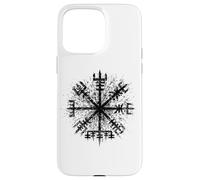 Vichingo Vegvisir Walhalla indicazioni stradali Bussola nordica Custodia per iPhone 15 Pro Max