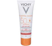 Vichy Capital Soleil Crema Viso Anti-età 3 in 1 Abbronzatura Intensa S