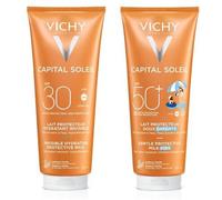 Vichy Capital Soleil Latte SPF30 300 ml & Latte Bambini SPF50 300 ml