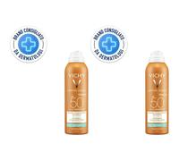 Vichy Capital Soleil Spray Invisibile Idratante SPF 50 200 ml 2x200 ml