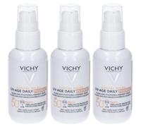 Vichy Capital Soleil UV-Age Daily PIGMENT MEDIUM SPF50+ Protezione ele