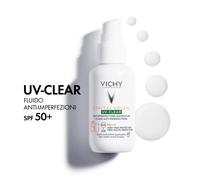 Vichy Capital Soleil UV Clear SPF50+ fluido protettivo per il viso 40 ml