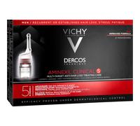 Vichy Dercos Aminexil Clinical 5 trattamento mirato anticaduta dei capelli per uomo 21 x 6 ml