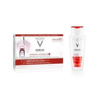 Vichy Dercos Aminexil Intensive 5 Trattamento Anticaduta donna 42 fiale da 6 ml & Vichy Dercos Shampoo Energy+ 200 ml