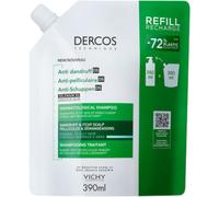 Vichy Dercos DS Shampoo antiforfora per capelli normali e grassi, Ricarica