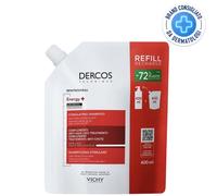 Vichy Dercos Energy+ Shampoo Energizzante Anticaduta Eco Ricarica, 400ml