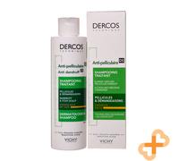 Vichy Dercos Shampoo Anti-forfora 200ml Hair Cute Prurito Fiocchi senza Parabeni