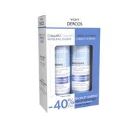 Vichy Dercos Shampoo Minerale Morbido Capelli Normali Duplo 2 x 400 ml