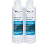 Vichy Dercos Shampoo Ultra Lenitivo Capelli Grassi 2x200 ml Shampoo
