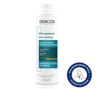 Vichy Dercos shampoo ultra lenitivo per capelli secchi, 200 ml