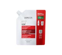 Vichy Dercos Vital+ Shampoo Stimolante per la caduta dei capelli da rottura, stimolante la crescita e rinforzante con aminoexil e niacinamide Ricarica 400 ml