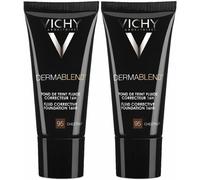 Vichy Dermablend Fondotinta Fluido Coprente Tonalità 95 Chestnut 2x30